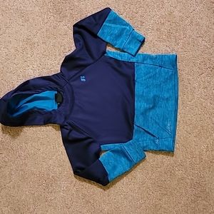 Russell Dri-Power Blue Pull-Over / Hoodie Sweatshirt